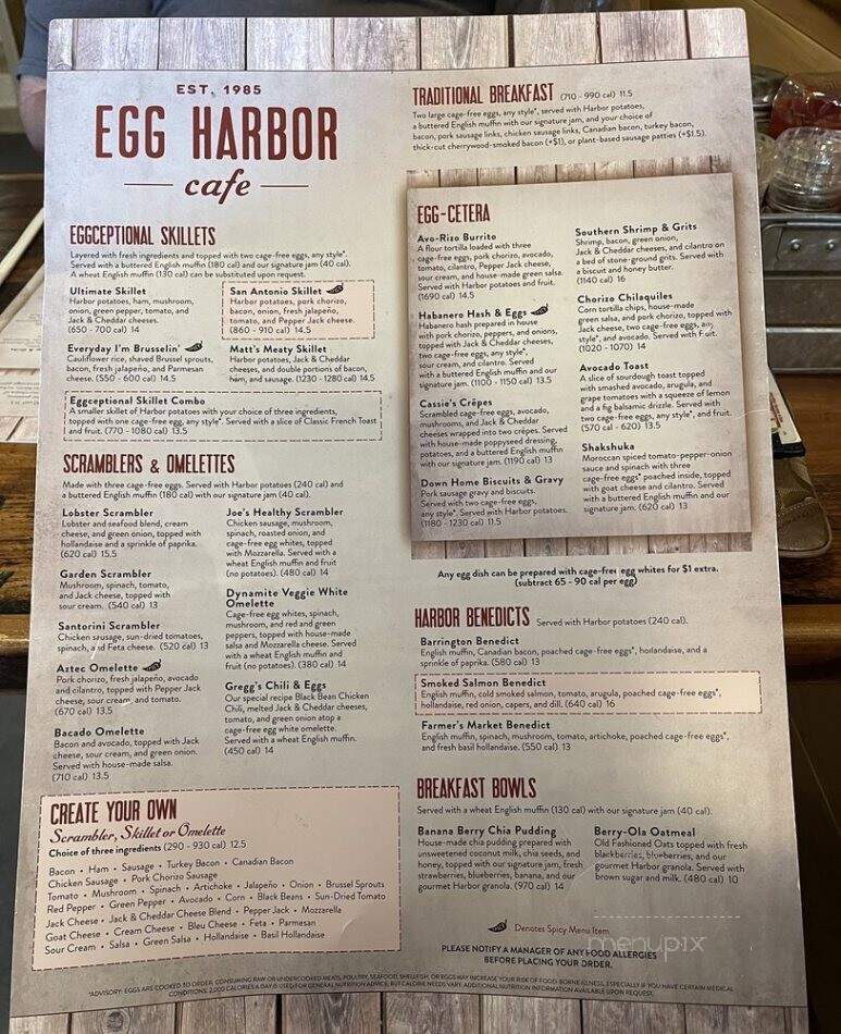 Egg Harbor Cafe - Deerfield, IL