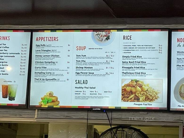 Thailicious - Commerce, CA menu_pic