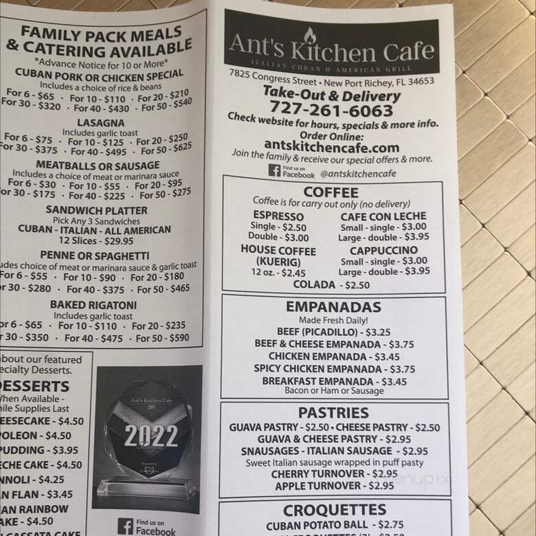 Ants Kitchen Cafe - New Port Richey, FL