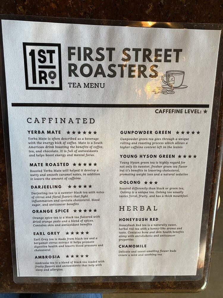 First Street Roasters - Temple, TX