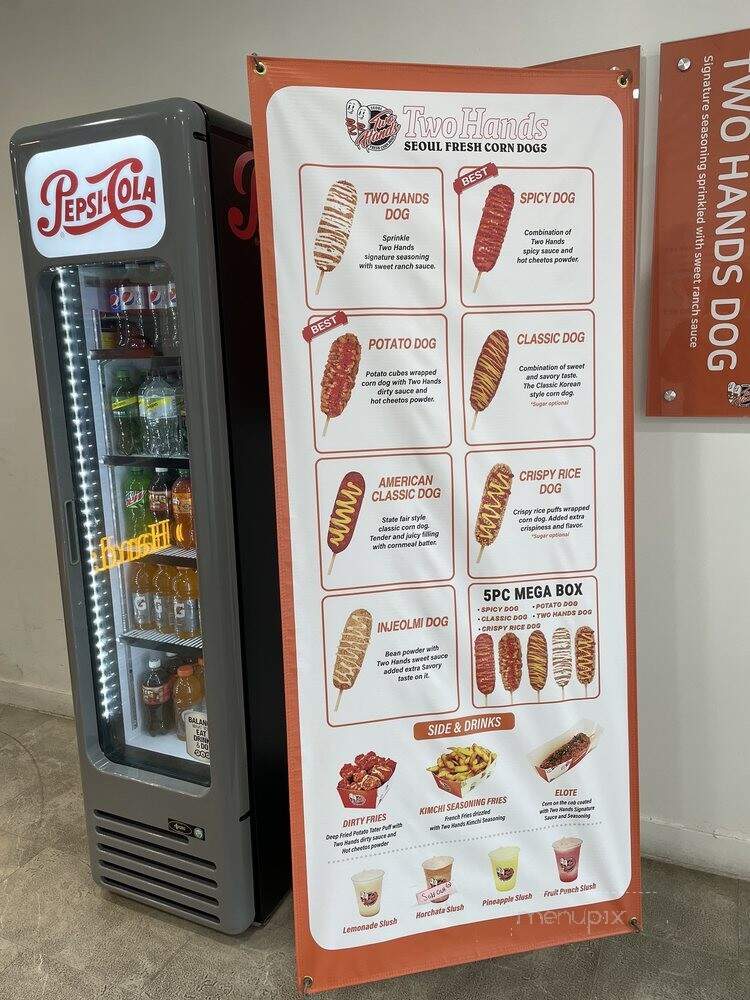 Two Hands Corn Dogs - Palisades Park, NJ menu_pic