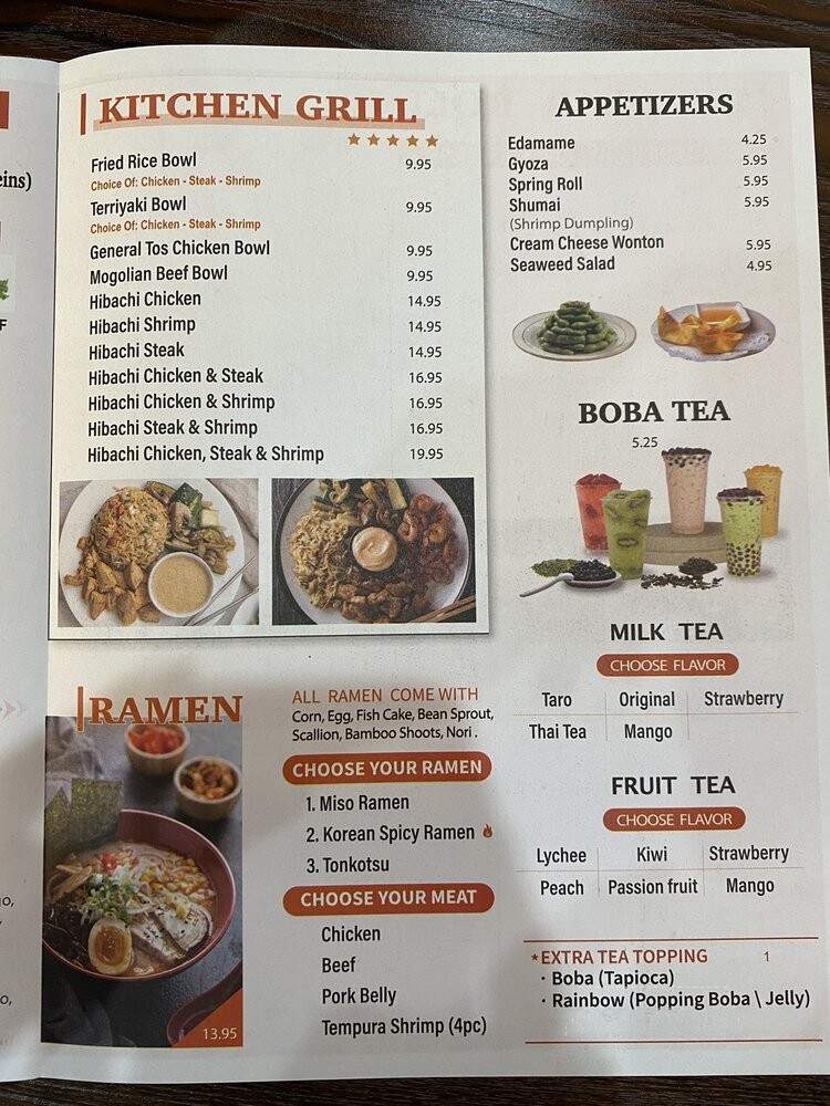 Poke Cafe - Fayetteville, NC menu_pic
