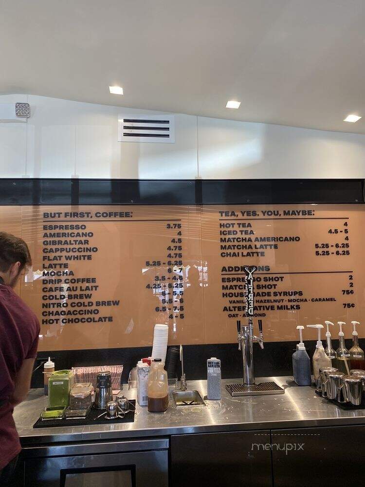 Alfred Coffee - Malibu, CA menu_pic