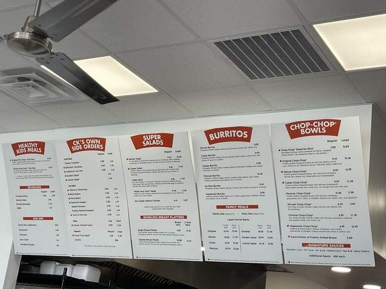 Chicken Kitchen - Katy, TX menu_pic