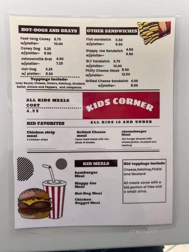 Jacks Burgers - Washington Court House, OH menu_pic