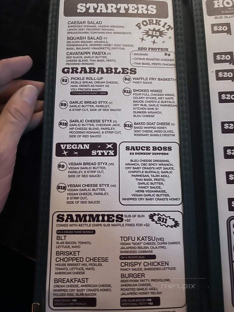 Wrecktangle Pizza - Minneapolis, MN menu_pic