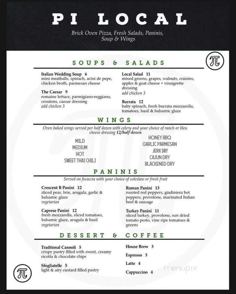 Pi Local - Punta Gorda, FL menu_pic