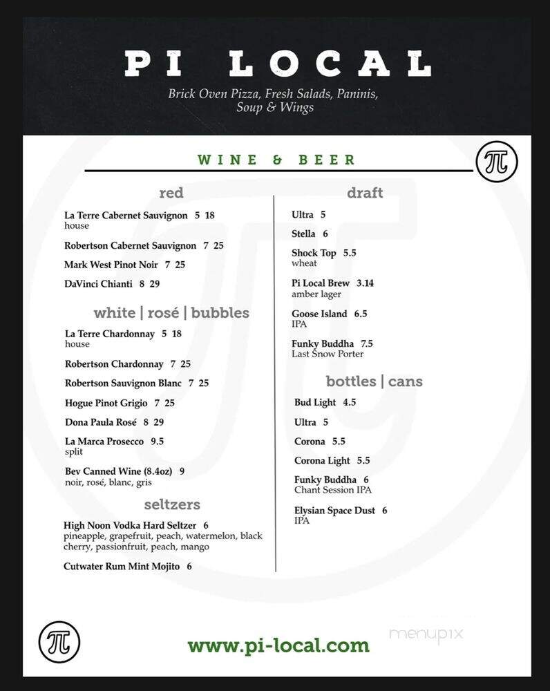 Pi Local - Punta Gorda, FL menu_pic