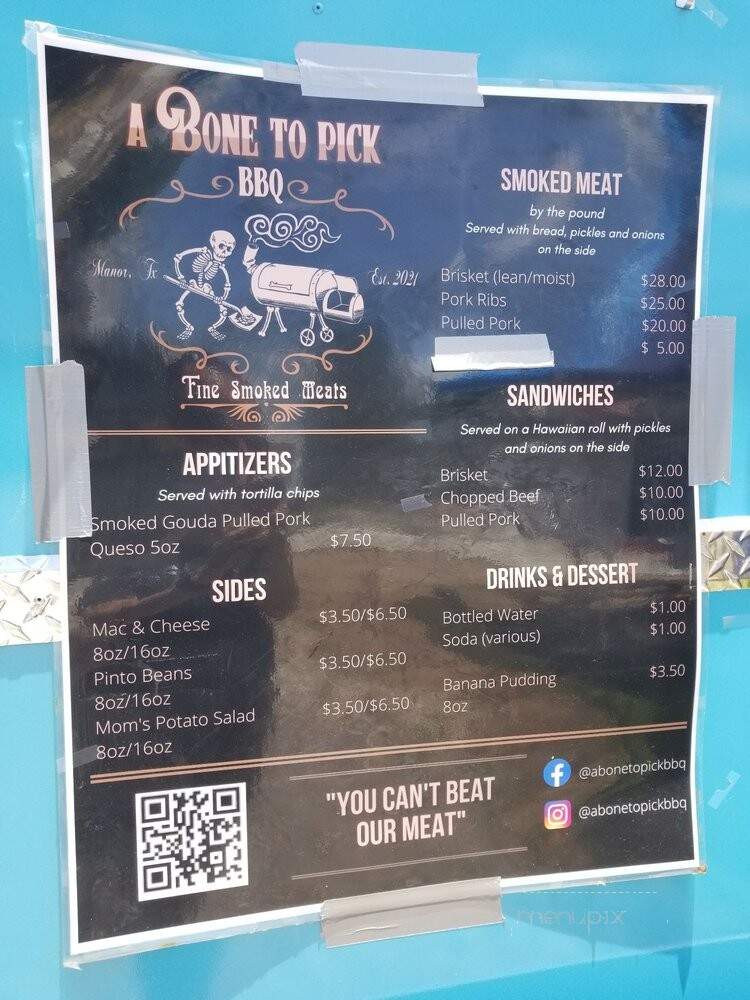 A Bone To Pick BBQ - Manor, TX