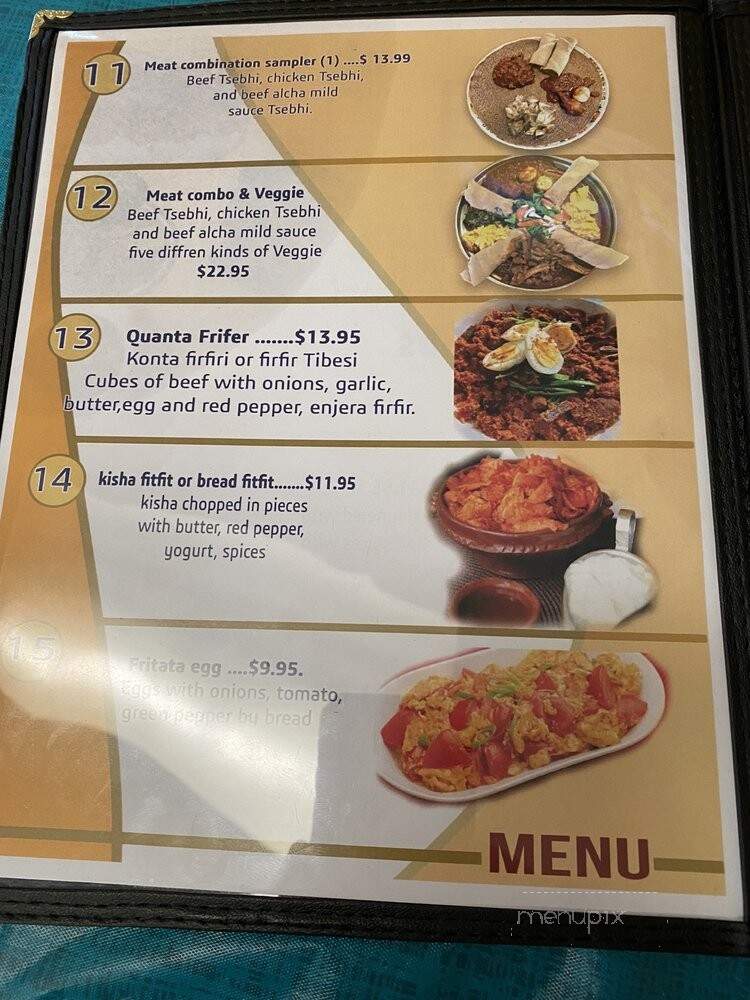 Habesha Restaurant and Grocery - Louisville, KY menu_pic