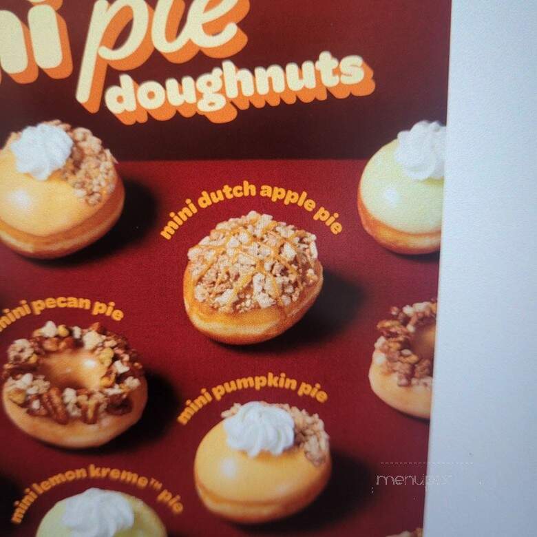 Krispy Kreme - South Pasadena, CA menu_pic