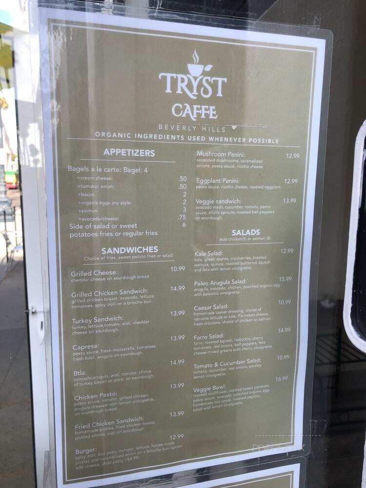 Tryst Caffe - Beverly Hills, CA
