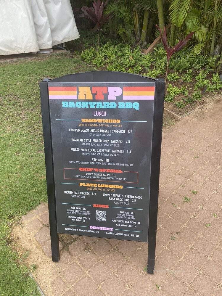 Aloha Trick Pony - Wailea, HI menu_pic