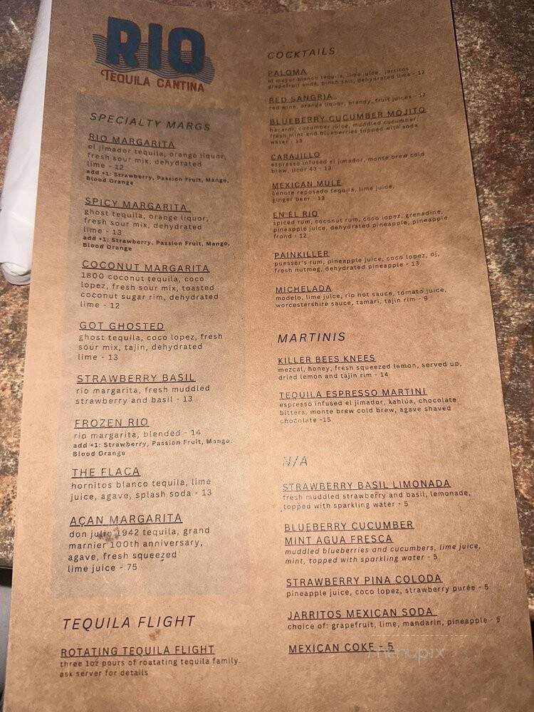 Rio Tequila Cantina - Portsmouth, NH