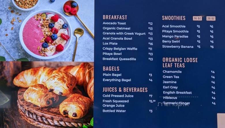 Landmark Cafe - Los Angeles, CA menu_pic