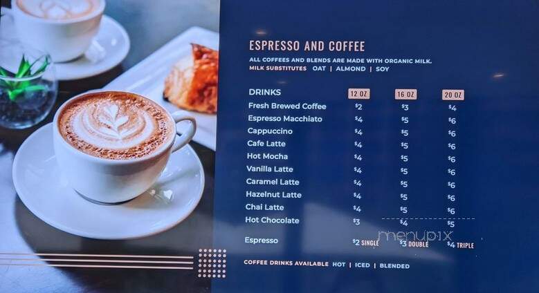 Landmark Cafe - Los Angeles, CA menu_pic