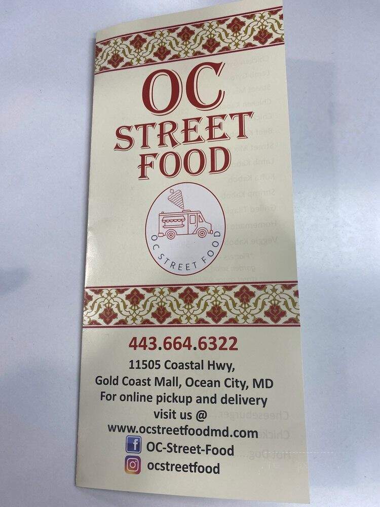 OC Street Food - Ocean City, MD