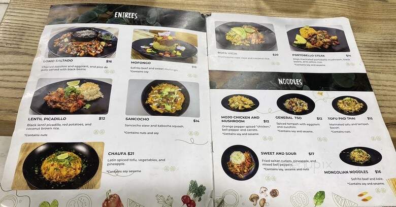 Zoni Restaurant - West New York, NJ menu_pic