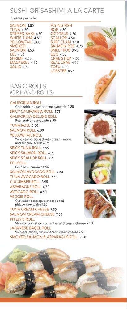 Genki Sushi & Grill - Lancaster, PA menu_pic