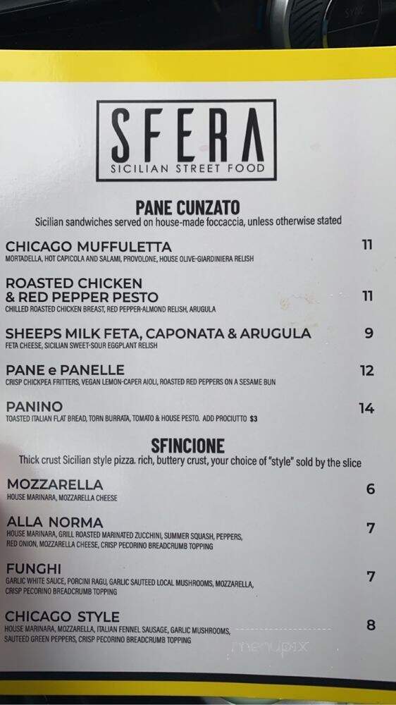 Sfera Sicilian Street Food - Chicago, IL