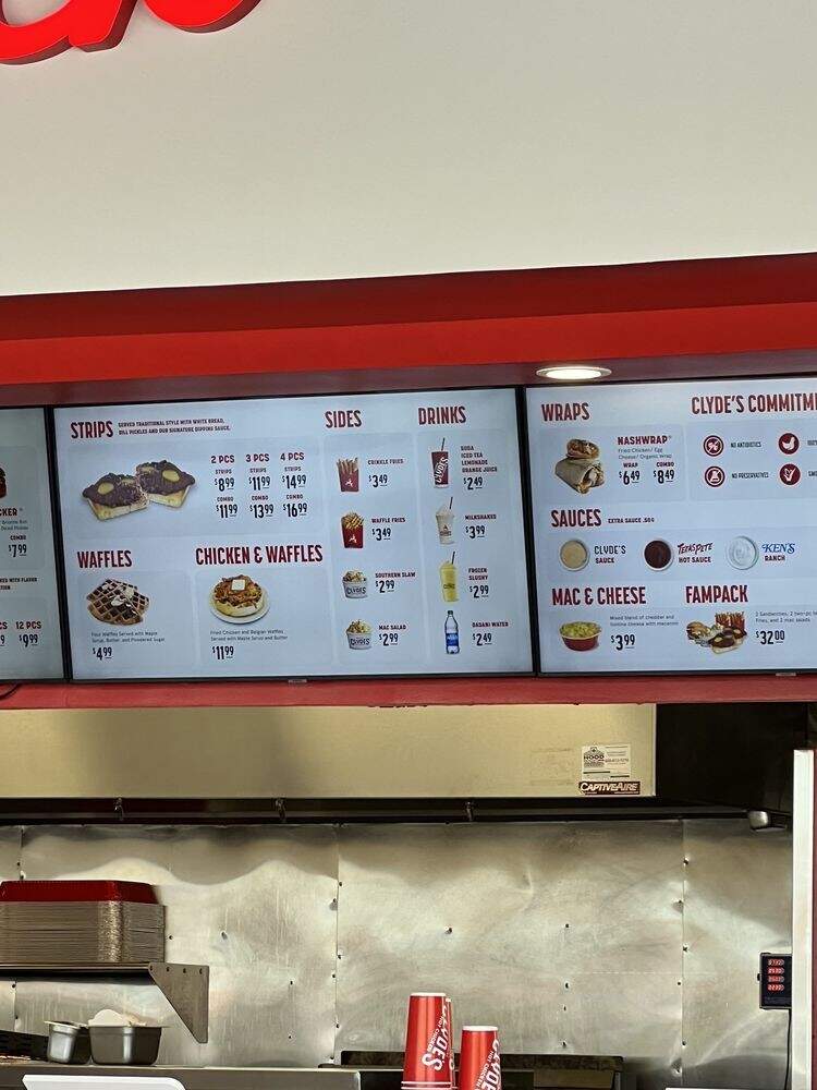 Clydes Hot Chicken - Santa Ana, CA menu_pic