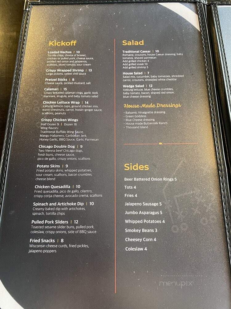 The Kingdom Bar & Grille - Overland Park, KS menu_pic