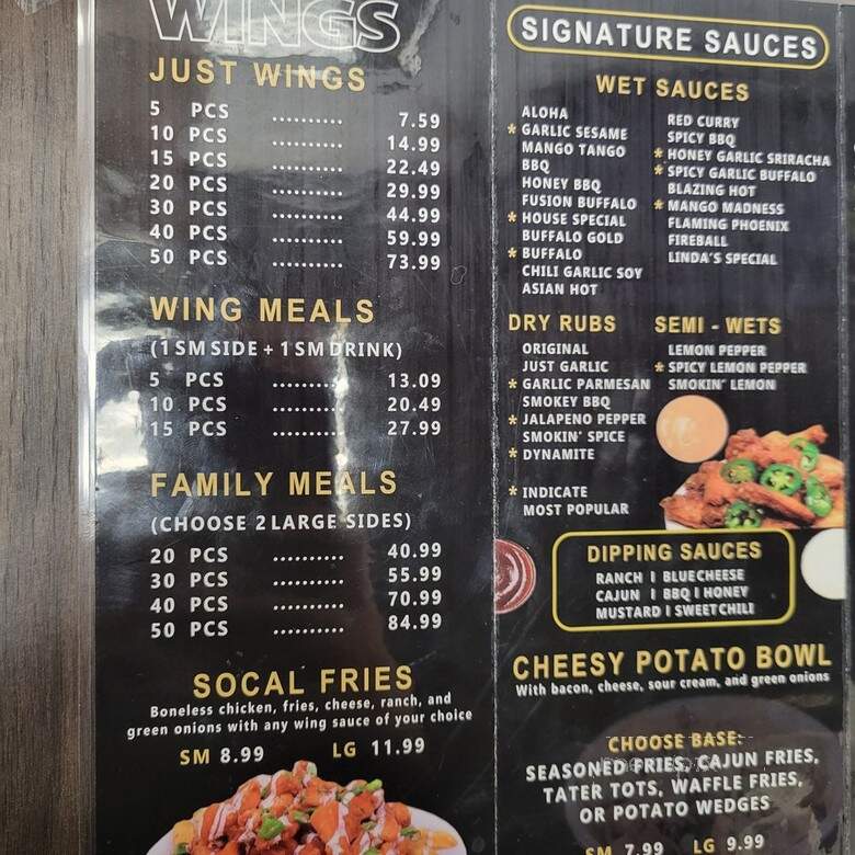 SoCal Wings - Buena Park, CA