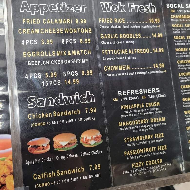 SoCal Wings - Buena Park, CA menu_pic