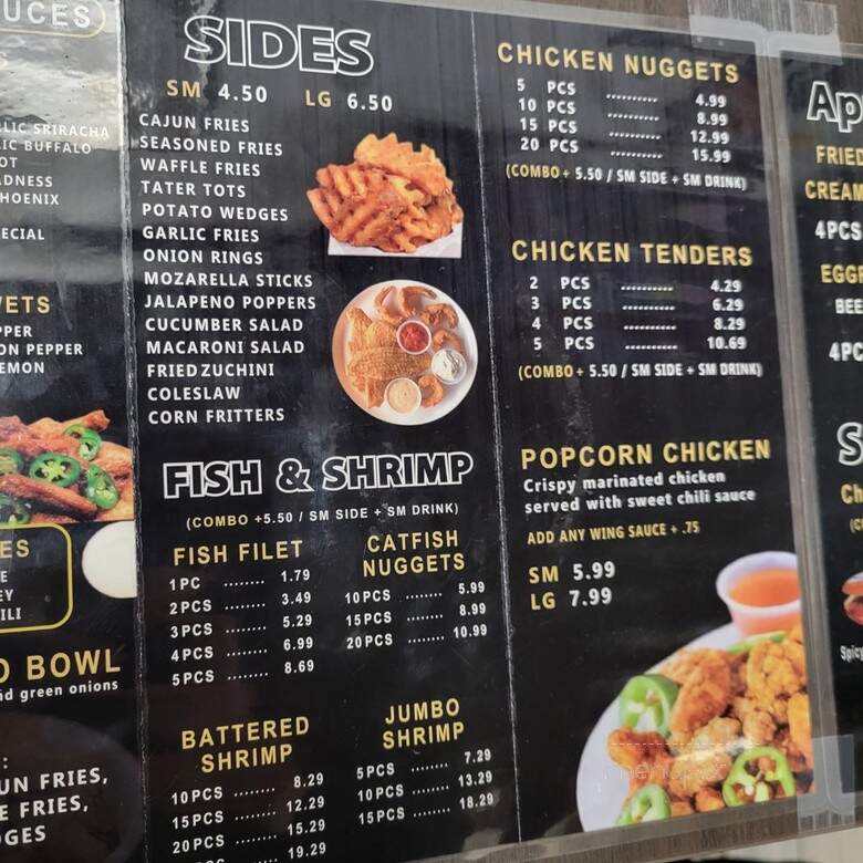 SoCal Wings - Buena Park, CA menu_pic