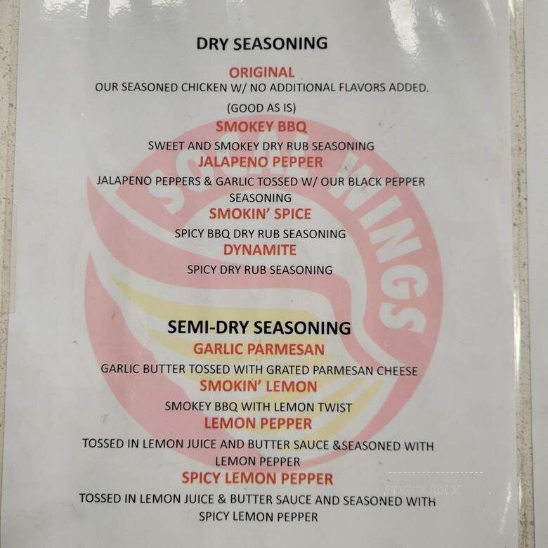 SoCal Wings - Buena Park, CA menu_pic