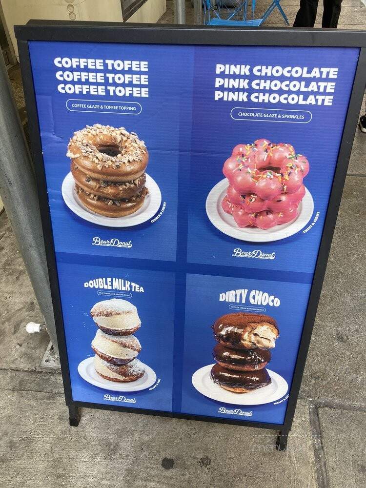 Bear Donut - New York, NY menu_pic