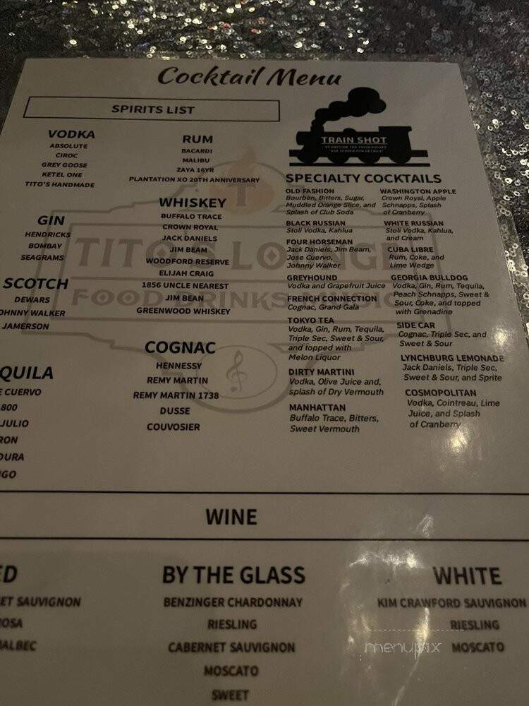 Tito's Lounge - Douglasville, GA menu_pic