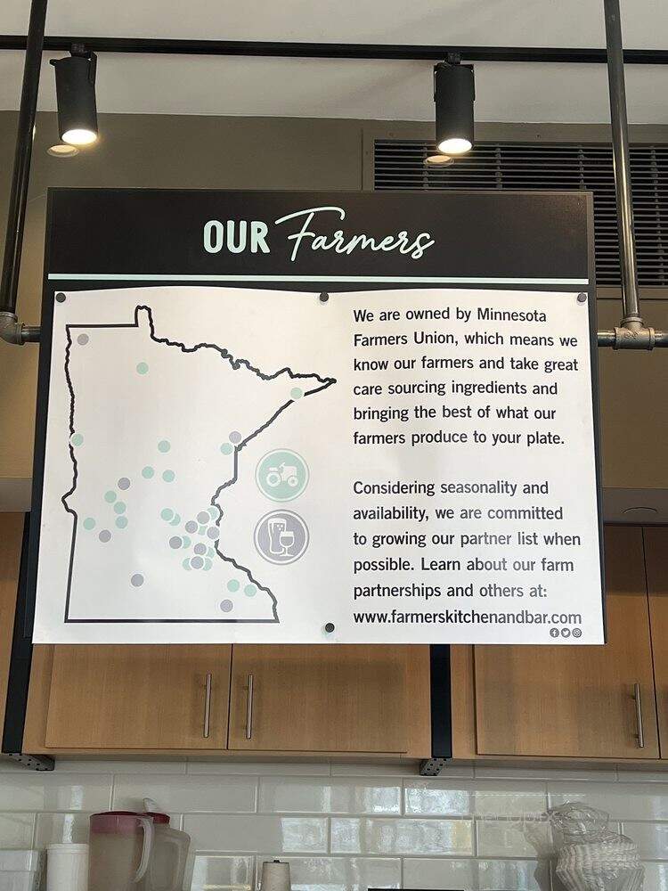Farmers Kitchen + Bar - Minneapolis, MN menu_pic