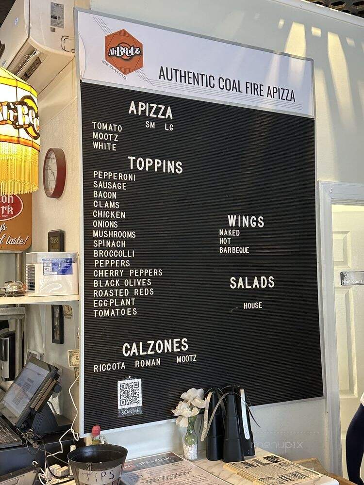 Ah-Beetz New Haven Pizza - Delray Beach, FL menu_pic