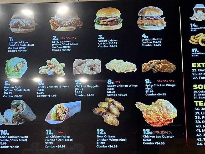 Chicken Bun Bun - Newport Beach, CA menu_pic