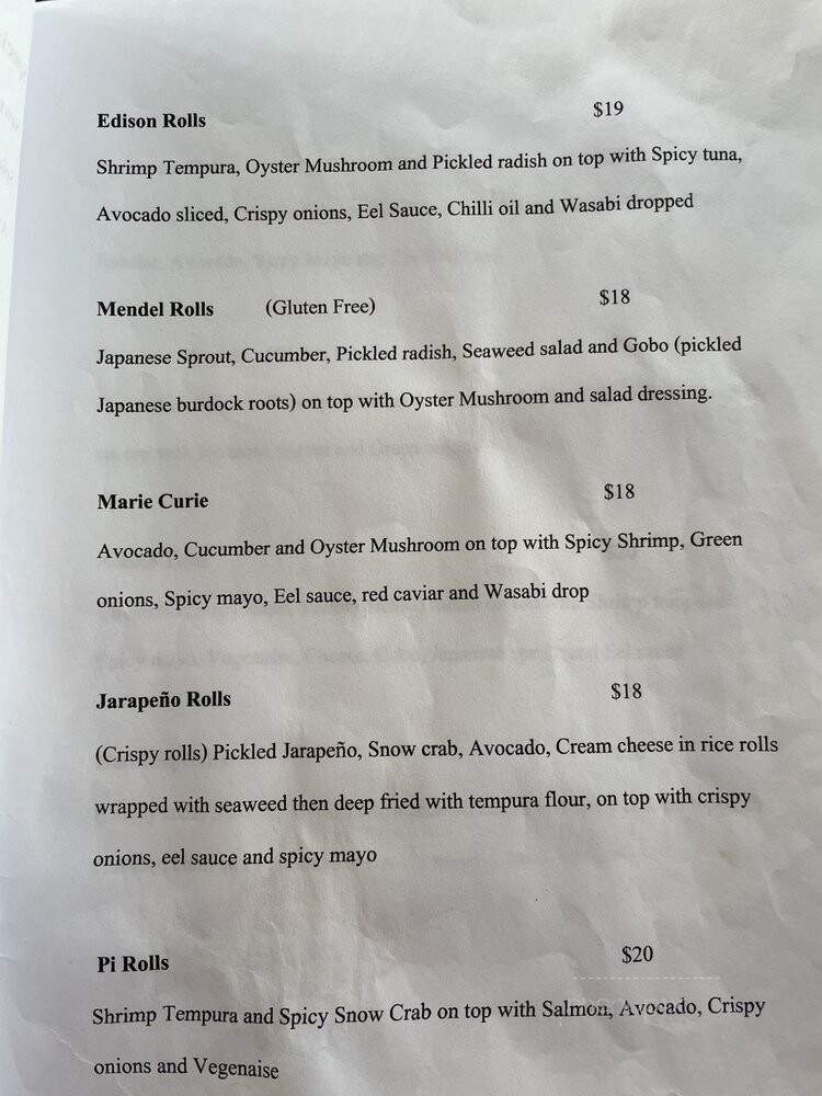 The Plant Lab Vegan - Los Angeles, CA menu_pic