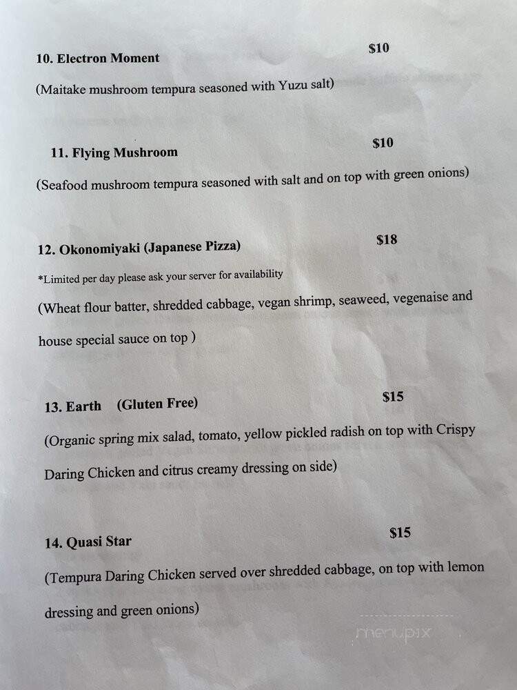 The Plant Lab Vegan - Los Angeles, CA menu_pic