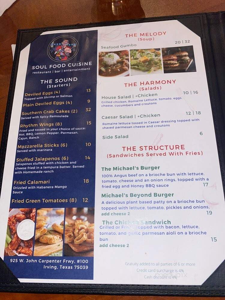 Michael's Of Las Colinas - Irving, TX menu_pic