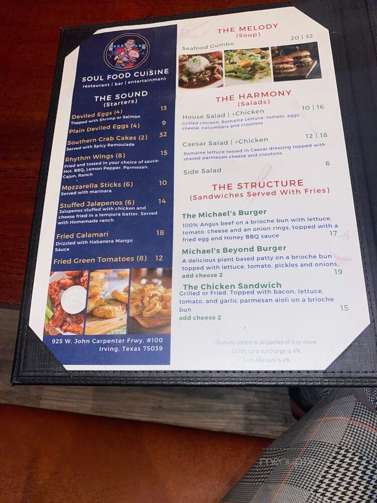 Michael's Of Las Colinas - Irving, TX menu_pic