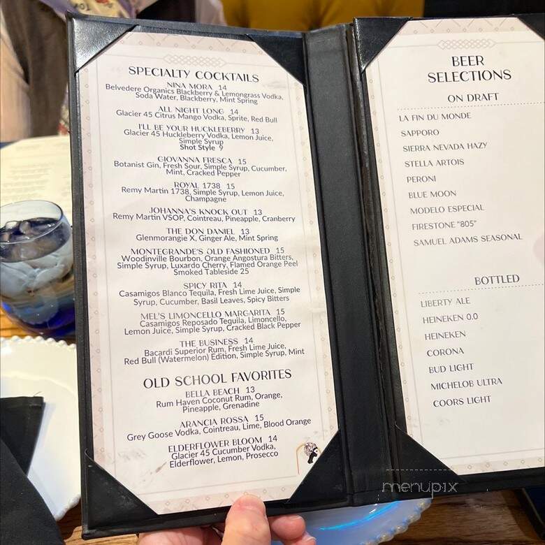Bella Vita - Las Vegas, NV menu_pic