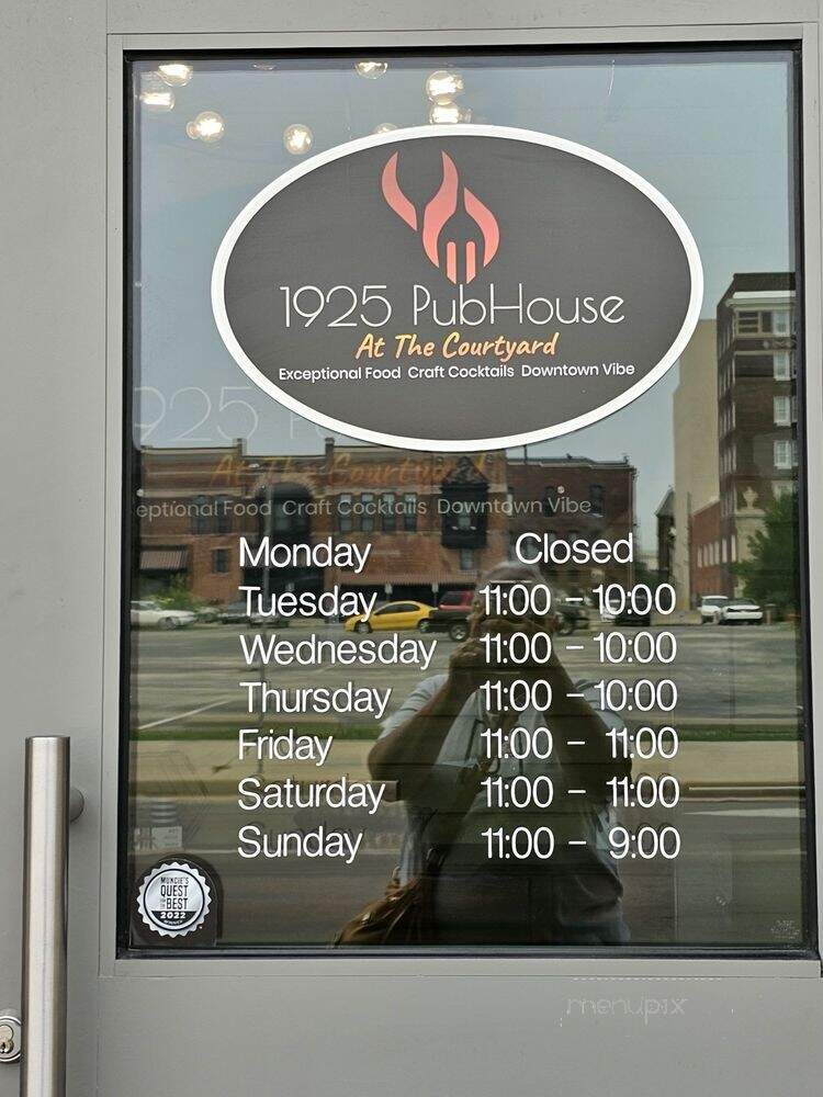 1925 Pubhouse - Muncie, IN menu_pic