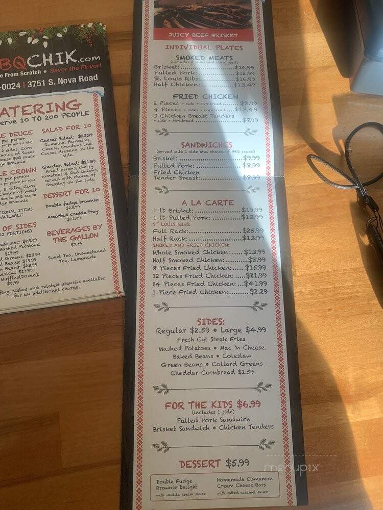 BBQ Chik - Port Orange, FL menu_pic