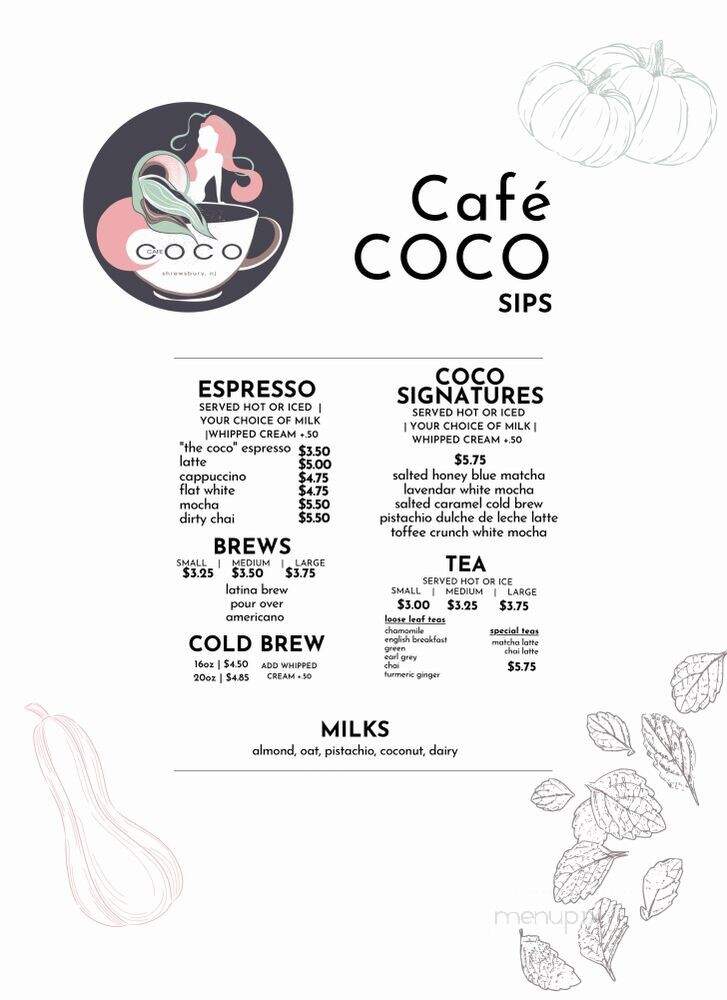 Cafe Coco No.7 - Shrewsbury, NJ