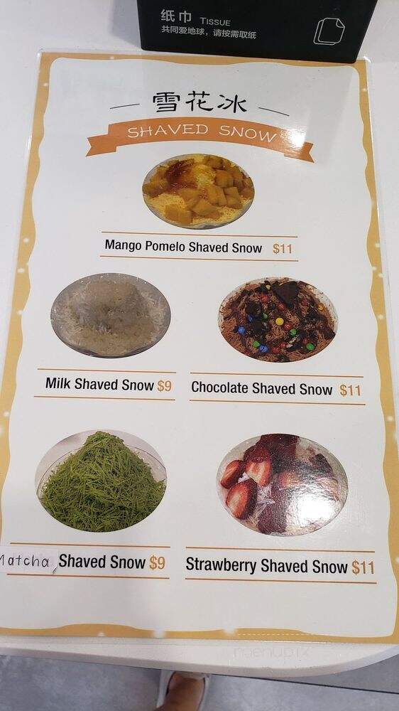 Cha Dao Bubble Tea - Mineola, NY menu_pic