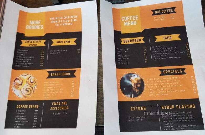 Elevated Coffee - Bellevue, NE menu_pic