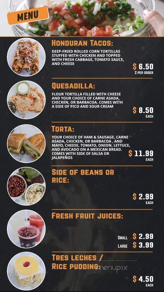 H Kitchen - Fort Worth, TX menu_pic
