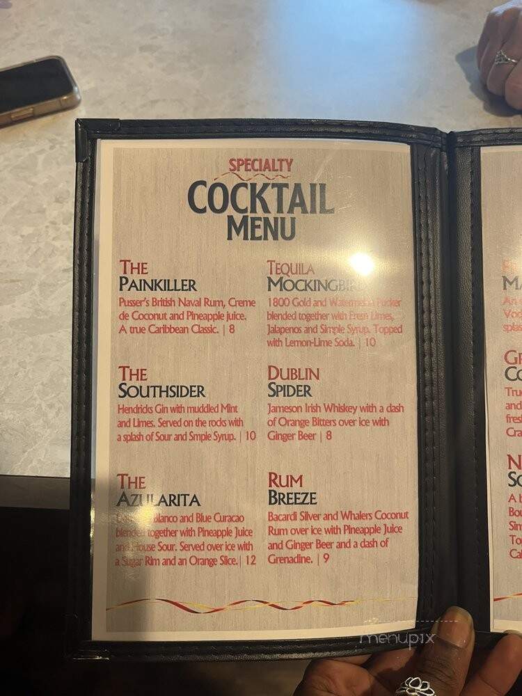 Kelly's Tavern - Virginia Beach, VA menu_pic