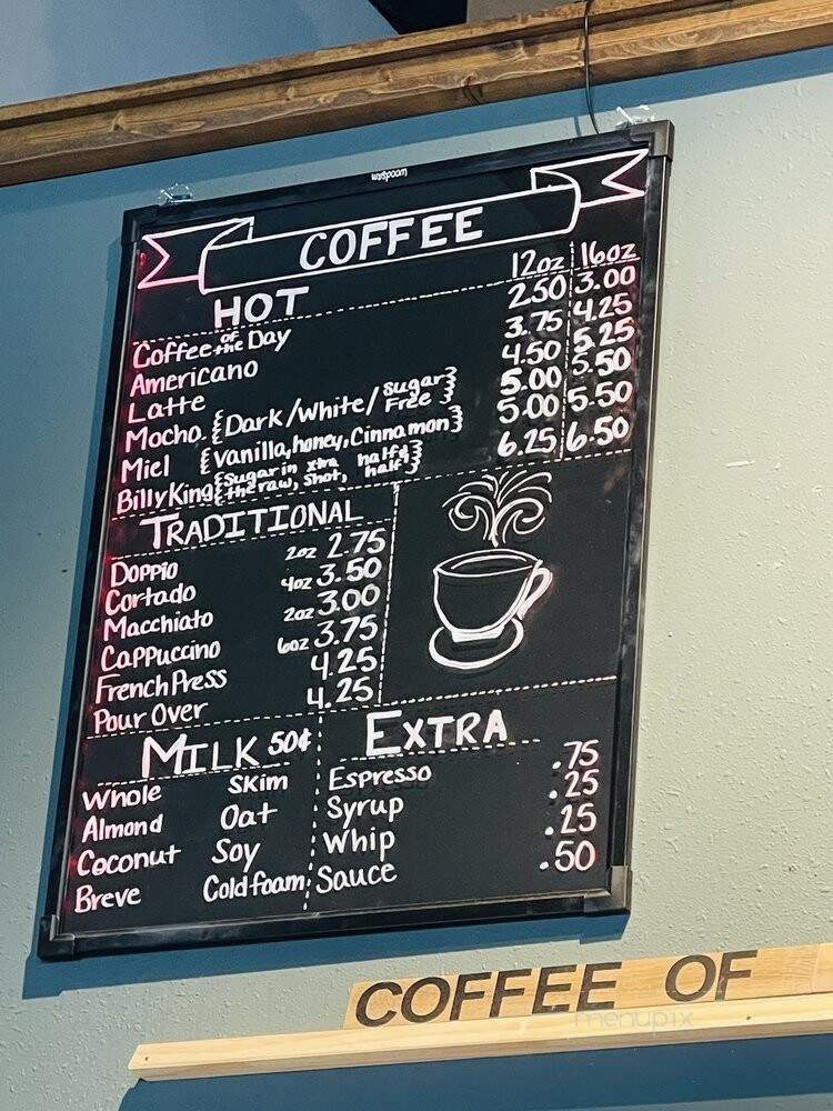 Kingbird Coffee - Brandon, SD menu_pic