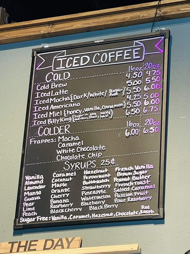 Kingbird Coffee - Brandon, SD menu_pic