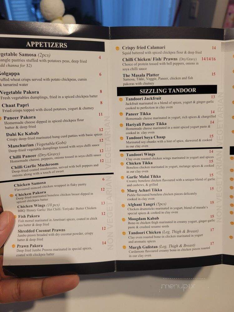Masala Boyz - Langley, BC menu_pic